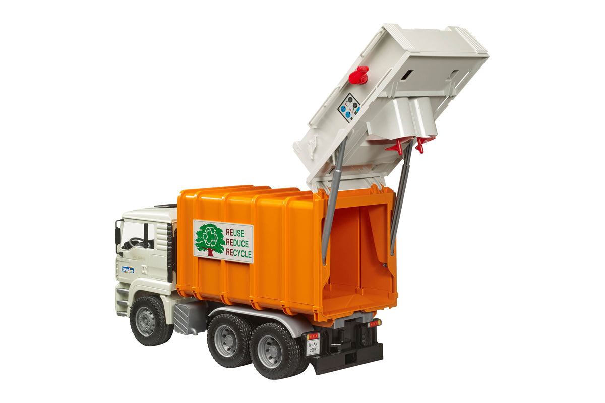 Bruder - MAN TGA Hecklader Müll-LKW