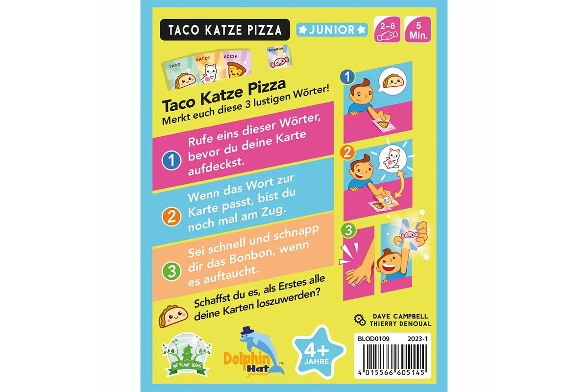 Taco Katze Pizza Junior