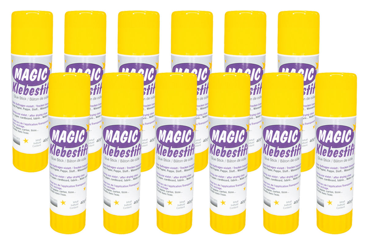 Magic Klebestift - Set 12 Avantgarde BLS GmbH, Kopernikusstraße 1, 74670 Forchtenberg; Kontakt: mail@bls.de