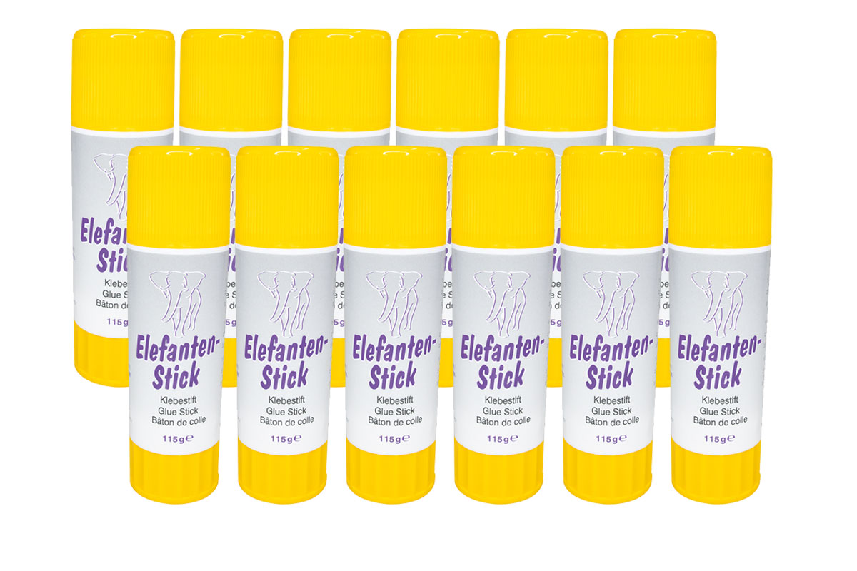 XXL Klebestift - Set 12 Avantgarde BLS GmbH, Kopernikusstraße 1, 74670 Forchtenberg; Kontakt: mail@bls.de