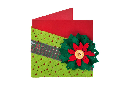 folia Gestanzter Bastelfilz Set Weihnachten