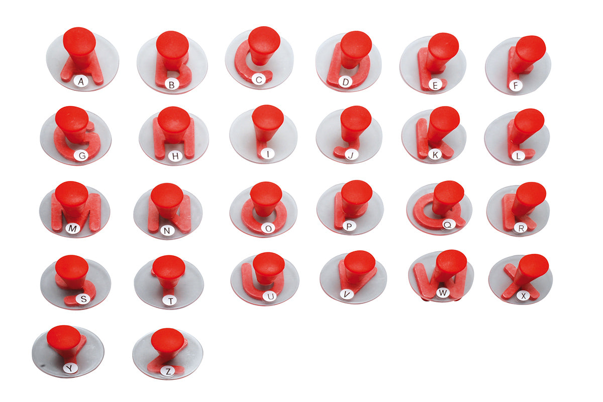 Mega Stempel Set Alphabet Grossbuchstaben