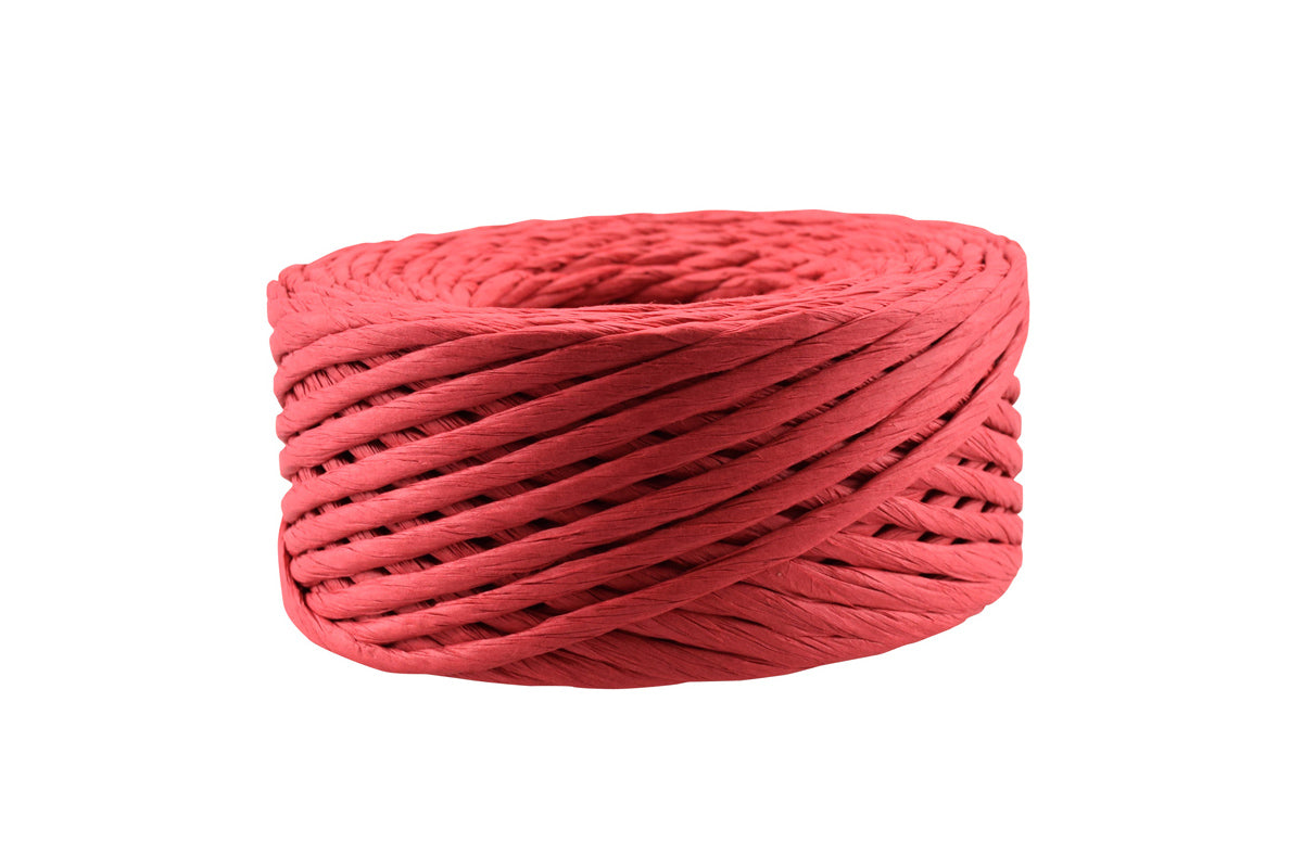 Papierschnur - Rot Ø 5mm