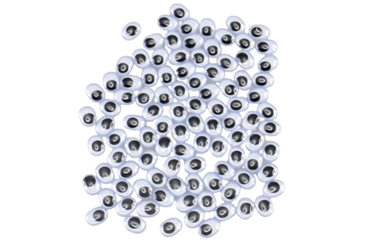 Wackelaugen Oval - Set 100