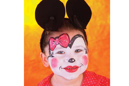 Metalletui - Schmink-Palette - 6 Farben