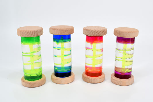 Sanduhr Spirale - Holz