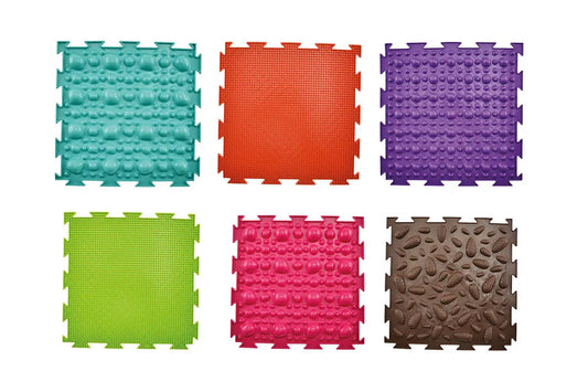 Sensorik Strukturmatten - Set 6 - CHiLA ...einfach gutes Spielzeug!