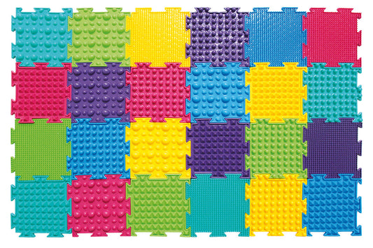 Sensorik Strukturmatten Mini - Set 24 SportFit, BLS GmbH, Kopernikusstraße 1, 74670 Forchtenberg, mail@bls.net