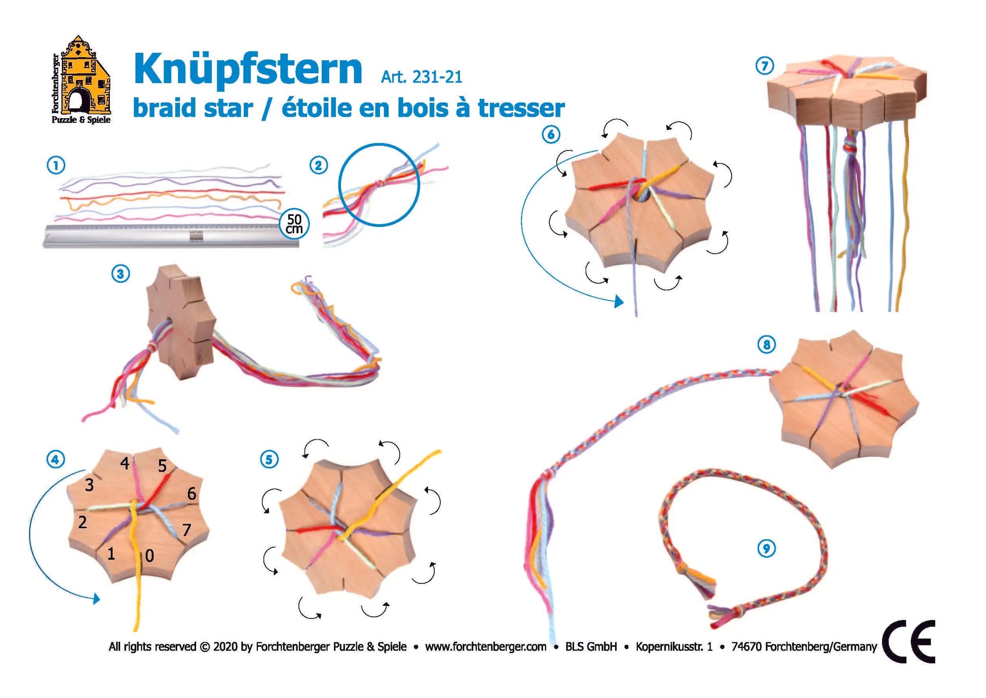Knüpfstern - Set 4 - CHiLA ...einfach gutes Spielzeug!