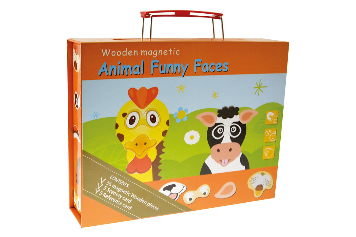 Funny animal faces - magnetic