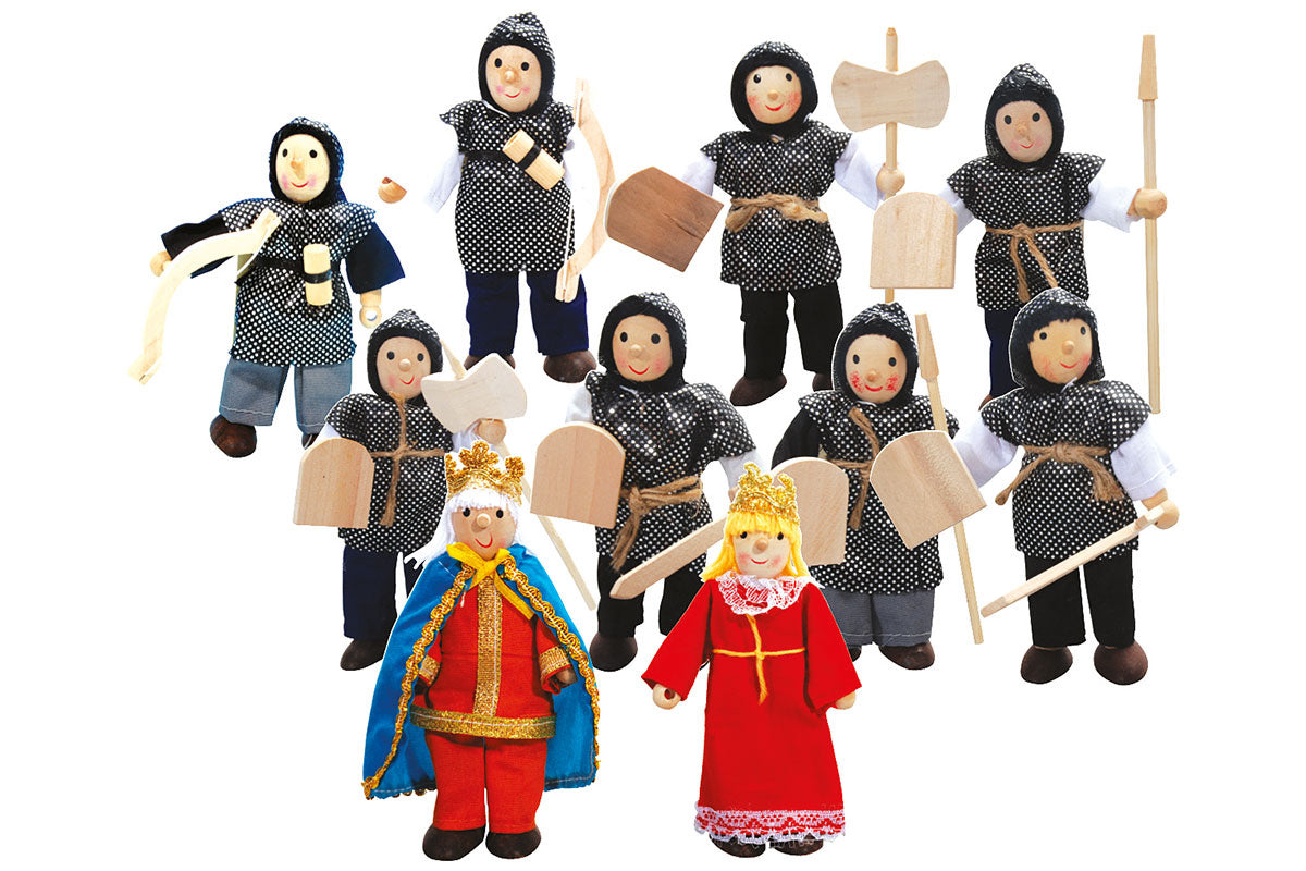 Winzling Biegepuppen Set - Ritter - Klein - CHiLA ...einfach gutes Spielzeug!