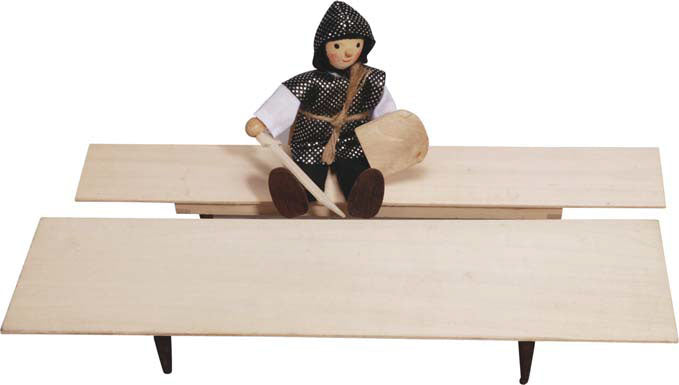 Winzling Biegepuppe - Tafelsitzbank
