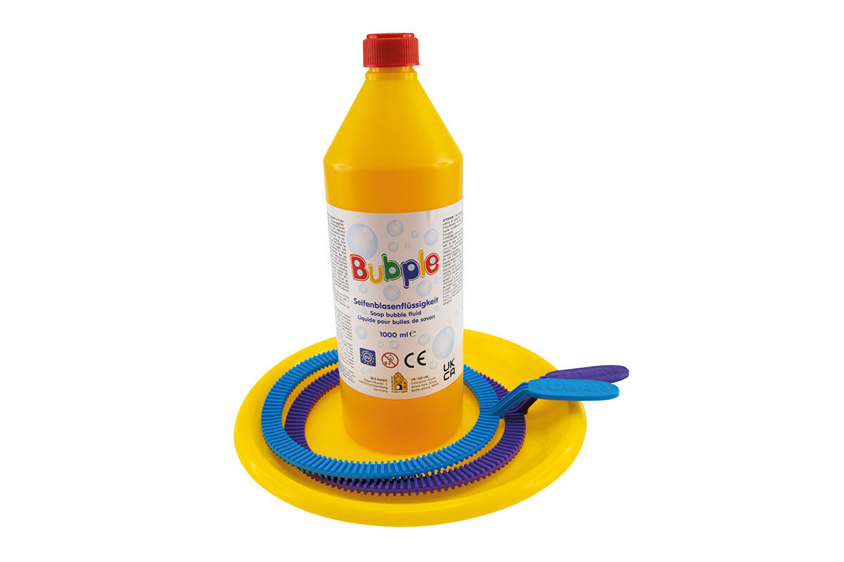 Bubple Riesenseifenblasen - Set Forchtenberger Puzzle & Spiele BLS GmbH, Kopernikusstraße 1, 74670 Forchtenberg; Kontakt: mail@bls.de