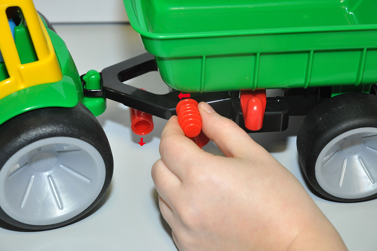 GOWI - Traktor mit Anhänger