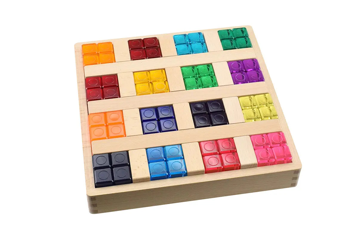 Lux Spielbausteine - Qube IQ Construction - Set - CHiLA ...einfach gutes Spielzeug!