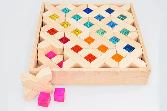 Lux Spielbausteine - Cross Stones - Set 48 - CHiLA ...einfach gutes Spielzeug!