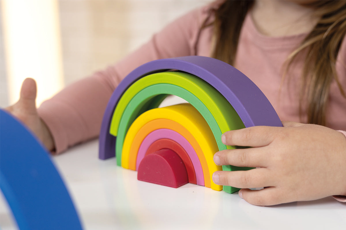 Regenbogen Stapler Silikon