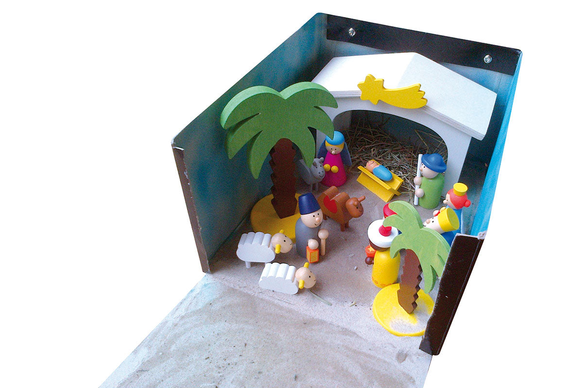 Weihnachtskrippe - Set - CHiLA ...einfach gutes Spielzeug!