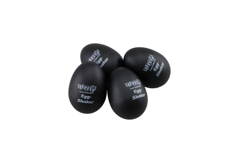 Egg Shaker Schwarz - Set 4 tirila instruments BLS GmbH, Kopernikusstraße 1, 74670 Forchtenberg; Kontakt: mail@bls.de