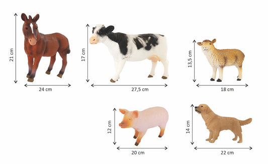 Soft Tiere Bauernhof - Set 5