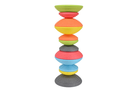 GOWI River Stones EPP – Balance Steine für Kinder - Set 12