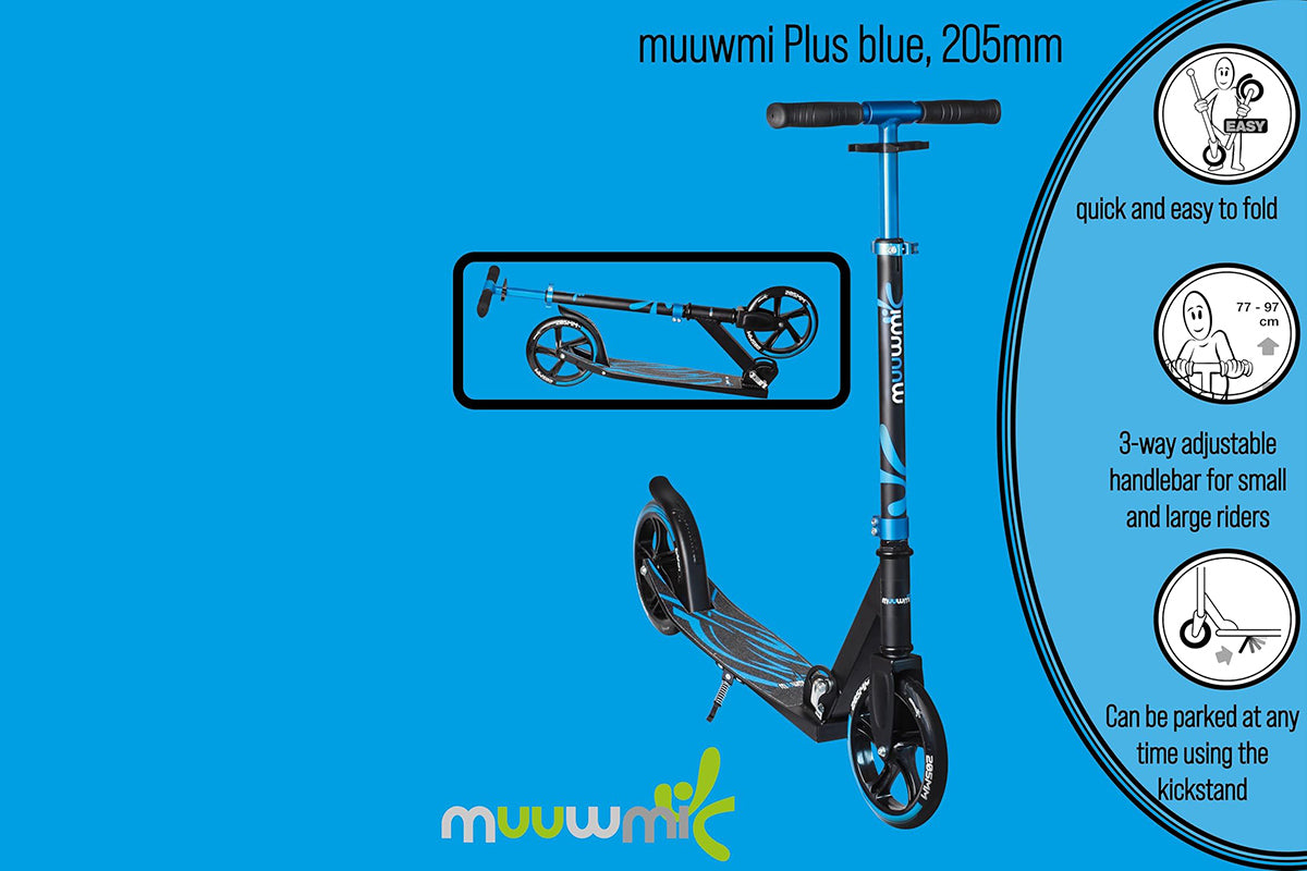 muuwmi - Aluminium Scooter Plus - 205mm