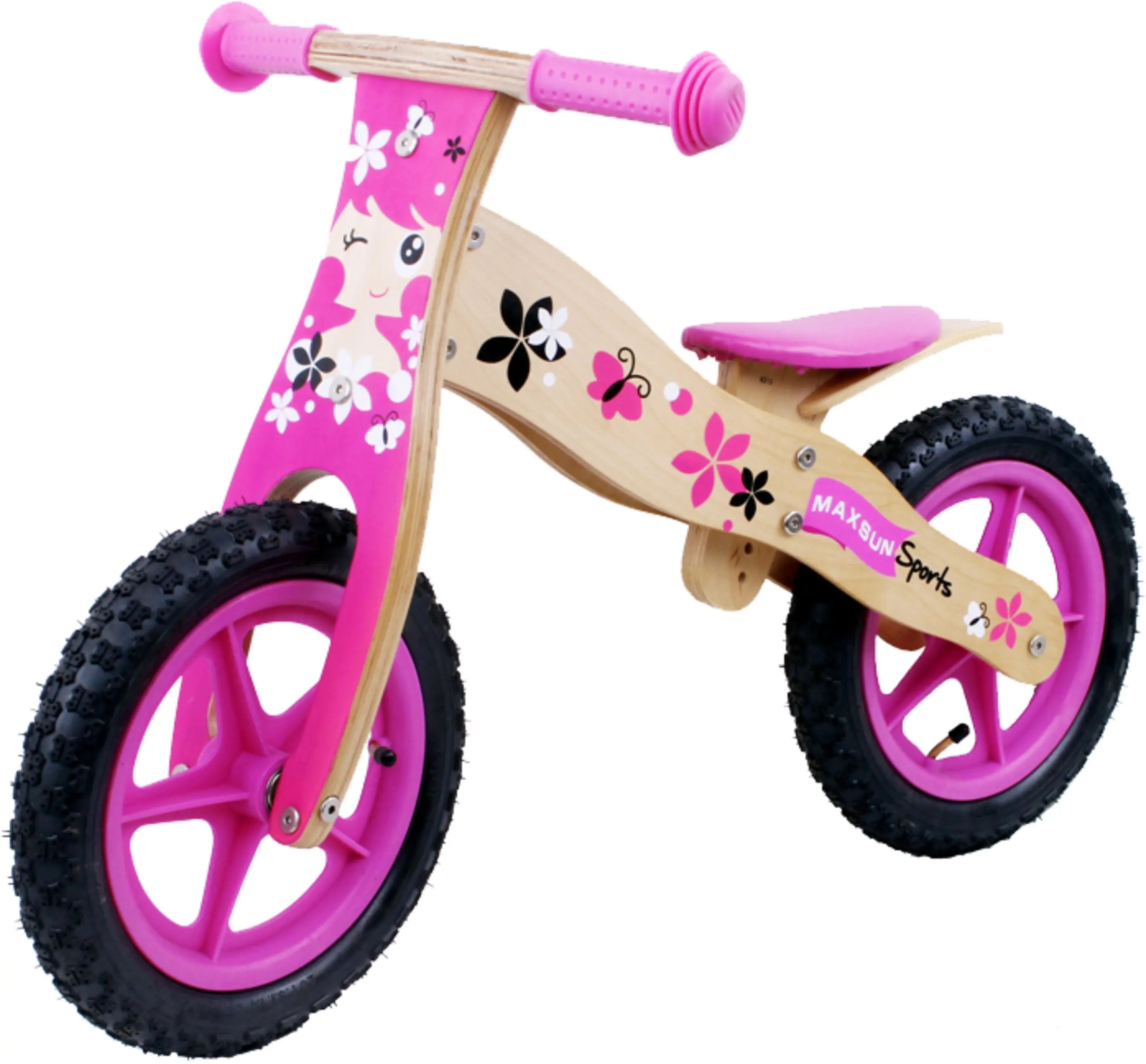spielzeug fahrrad Holzlaufrad - Pink | CHiLAeinfach gutes Spielzeug!