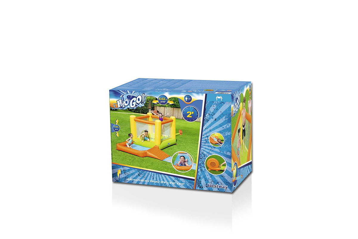 Bestway - Wasserpark "Splash & Dash" - 662x300x150cm Bestway, AWH GmbH, Brachenfelder Str. 45, 24534 Neumünster, info@bestwaystore.de
