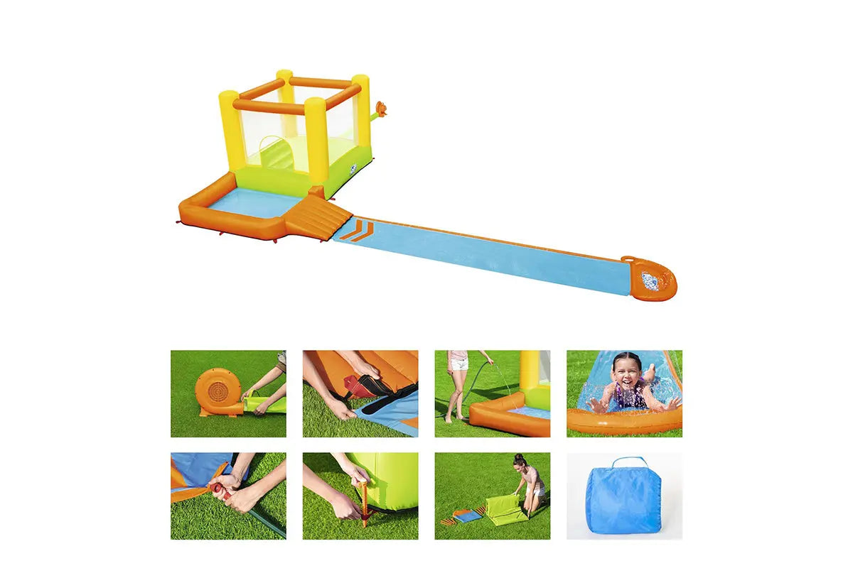 Bestway - Wasserpark "Splash & Dash" - 662x300x150cm - CHiLA ...einfach gutes Spielzeug!
