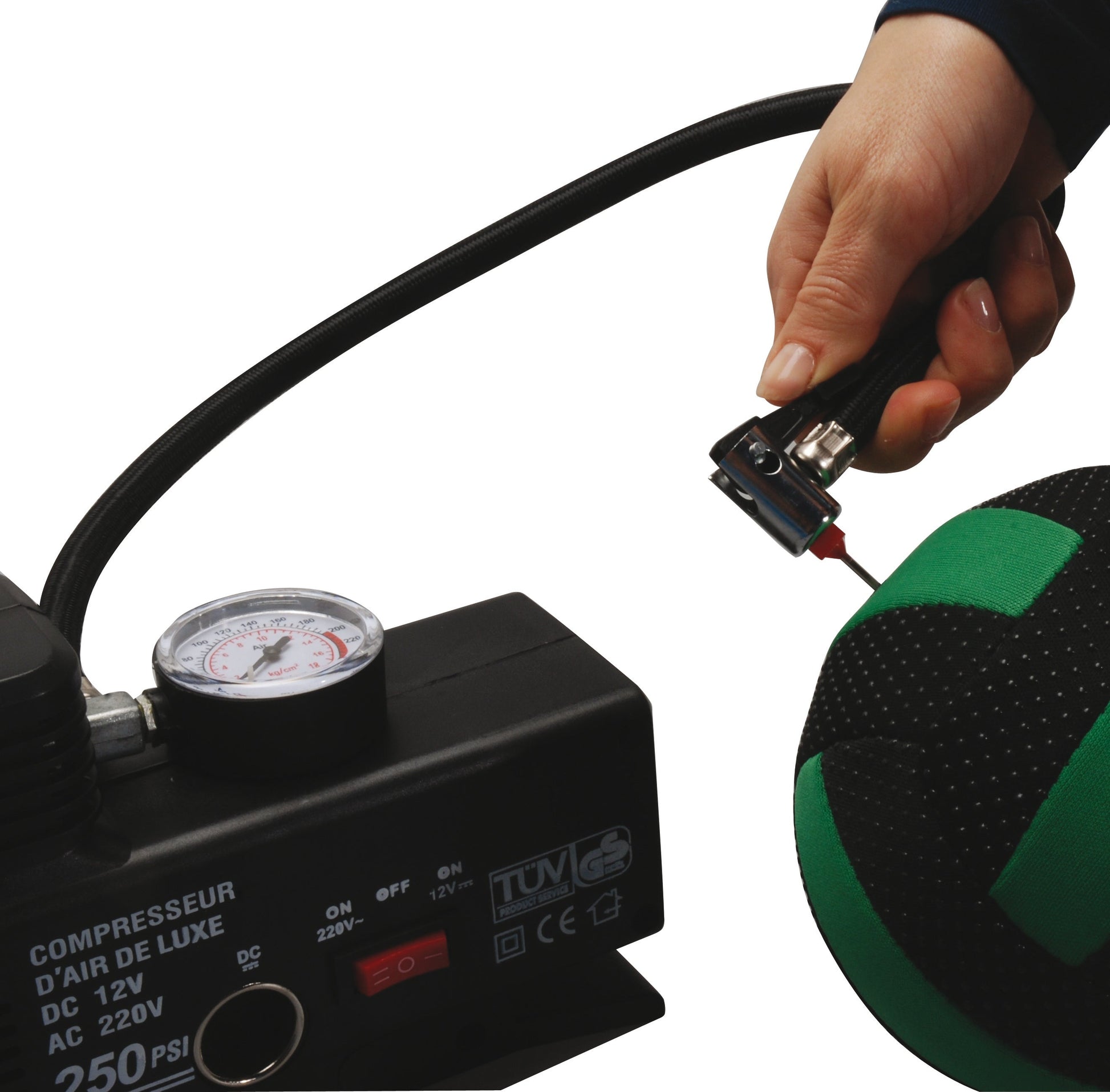 Kompressor Ballpumpe SportFit, BLS GmbH, Kopernikusstraße 1, 74670 Forchtenberg, mail@bls.net