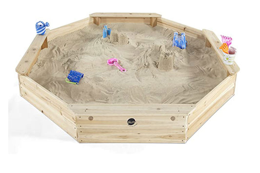 Plum - Sandkasten - achteckig CHiLA GmbH ...einfach gutes Spielzeug! Kopernikusstraße 1, 74670 Forchtenberg, E-Mail: info@chila.de