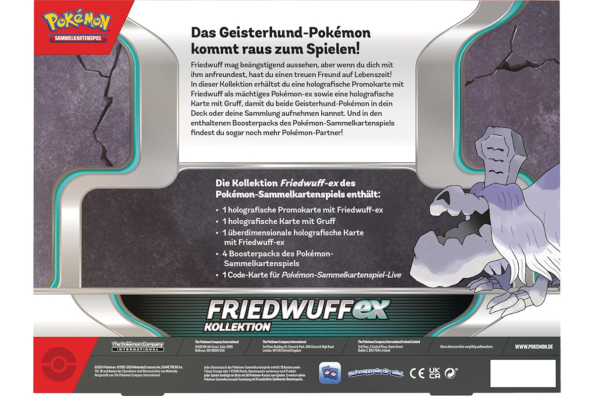 Pokémon Kollektion - Friedwuff-ex