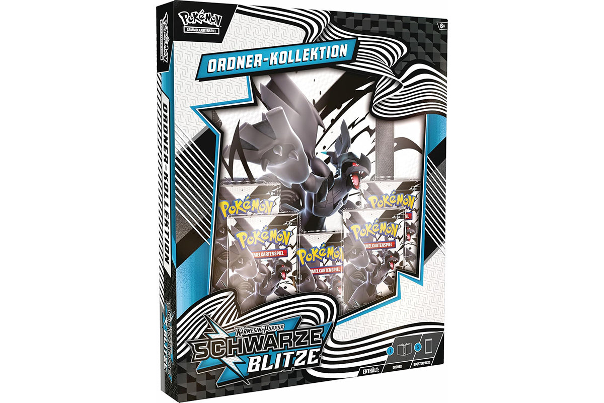 Pokémon Ordner Kollektion Karmesin & Purpur - Schwarze Blitze