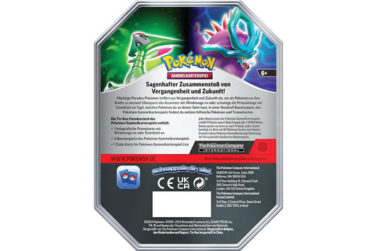 Pokémon Tin-Box Paradoxclash - Eisenblatt-ex