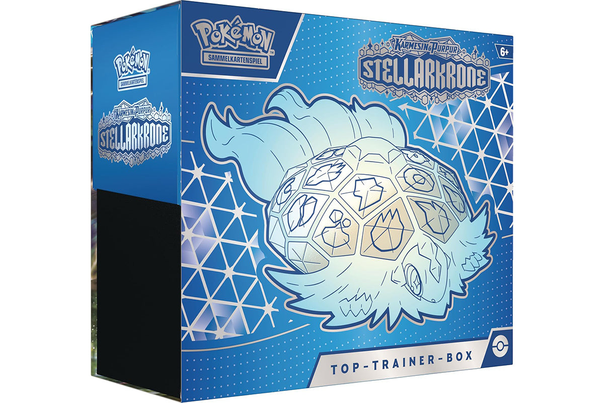 Pokémon Top Trainer Box Karmesin & Purpur - Stellarkrone