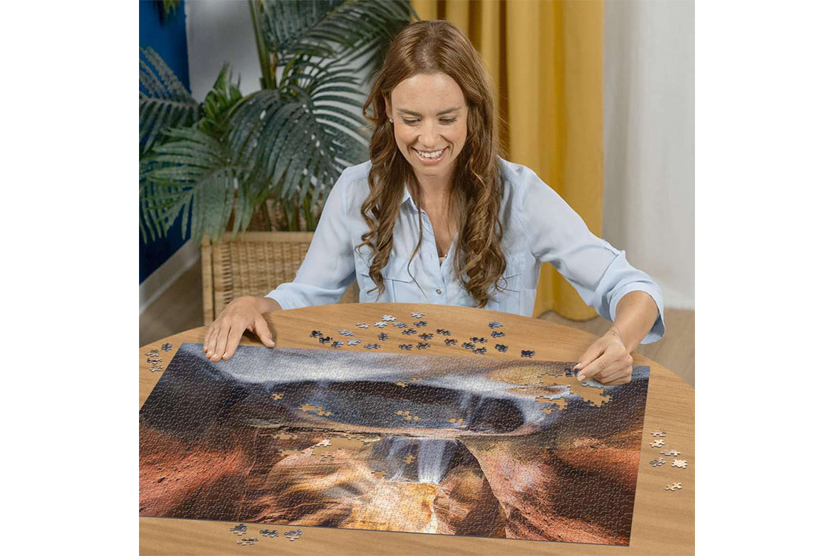 Puzzle - Der Wasserfall im Red Canyon