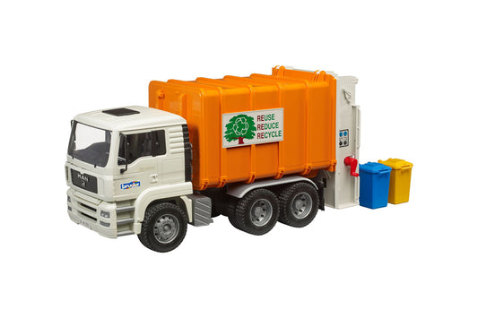 Bruder - MAN TGA Hecklader Müll-LKW
