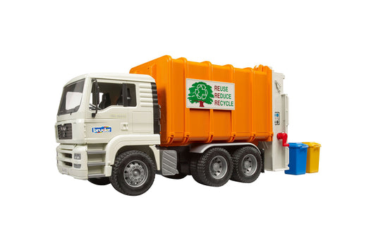 Bruder - MAN TGA Hecklader Müll-LKW