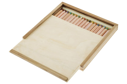 Riesenzauber Buntstifte Natur in Schiebebox - Set 18