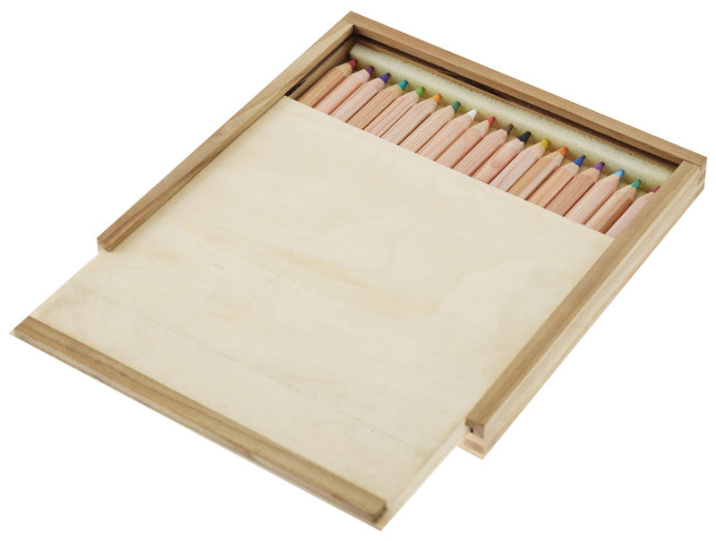 Riesenzauber Buntstifte Natur in Schiebebox - Set 18