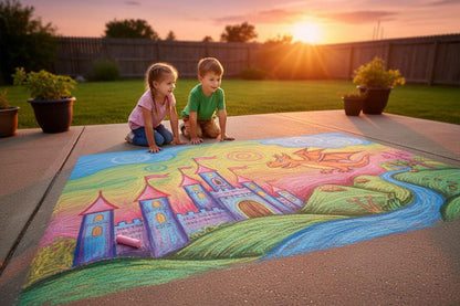 Peintre de rue - Ensemble 20 