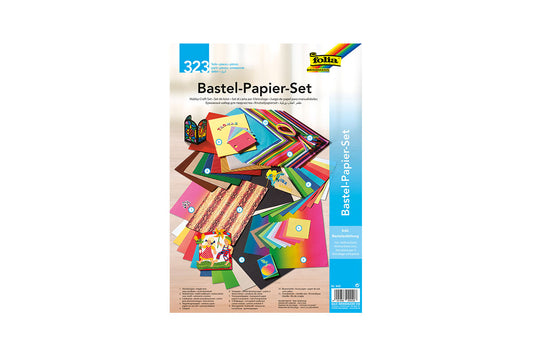 Bastelpapier Set 323-teilig