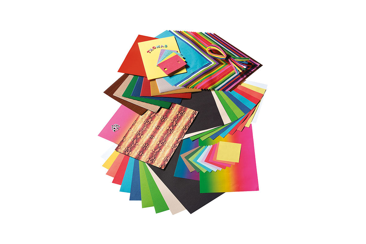 Bastelpapier Set 323-teilig