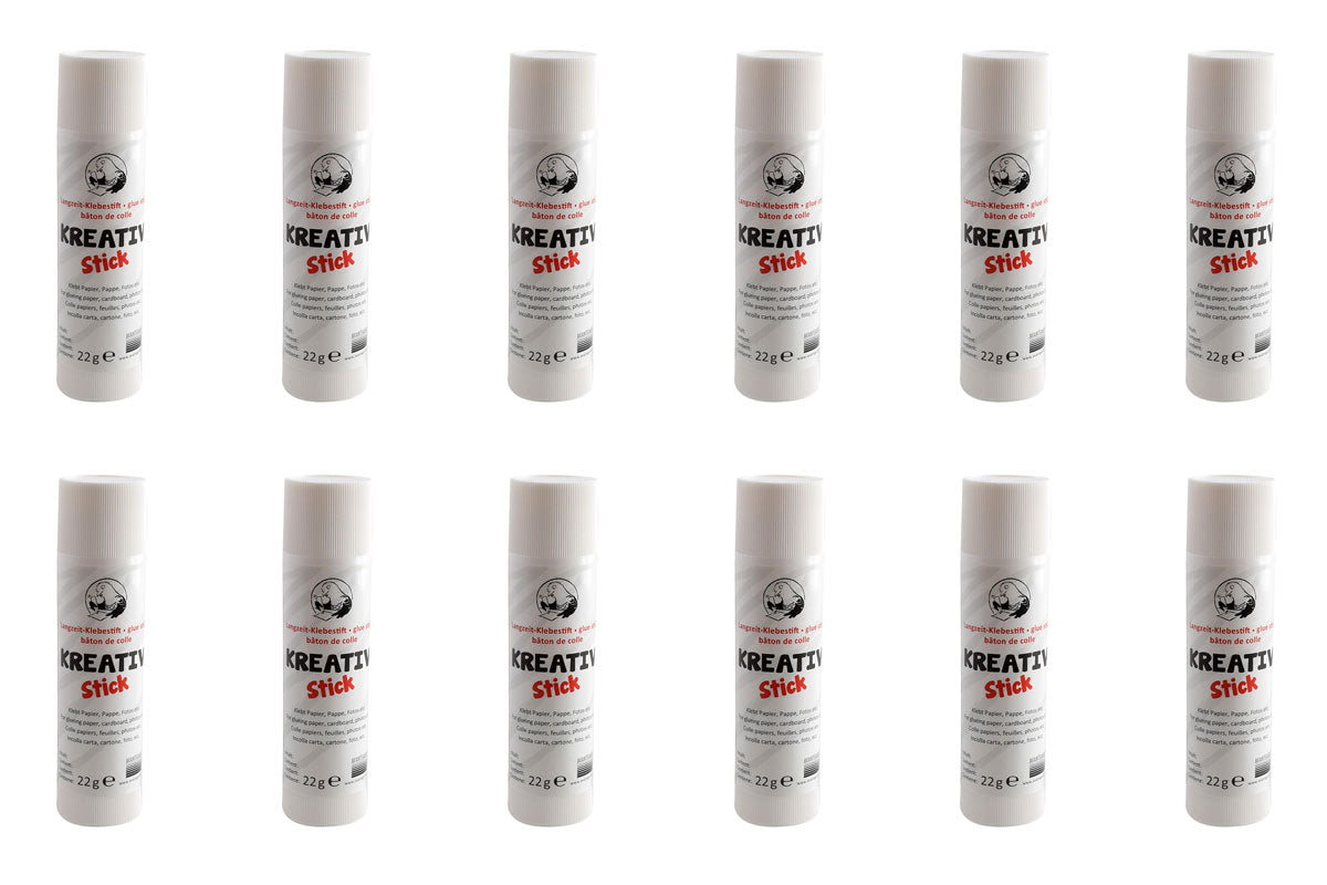 Kreativ Klebestift - Set 12