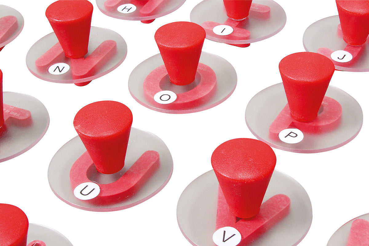 Mega Stempel Set Alphabet Grossbuchstaben