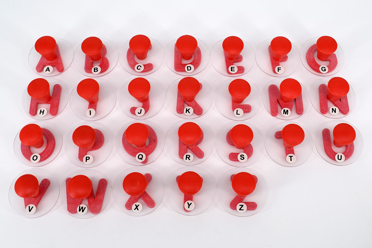 Mega Stempel Set Alphabet Grossbuchstaben