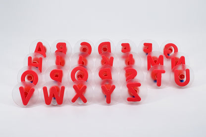 Mega Stempel Set Alphabet Grossbuchstaben