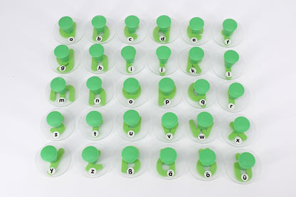 Mega Stempel Set Alphabet Kleinbuchstaben