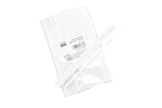 Papierstrohhalm 5mm - Set 100