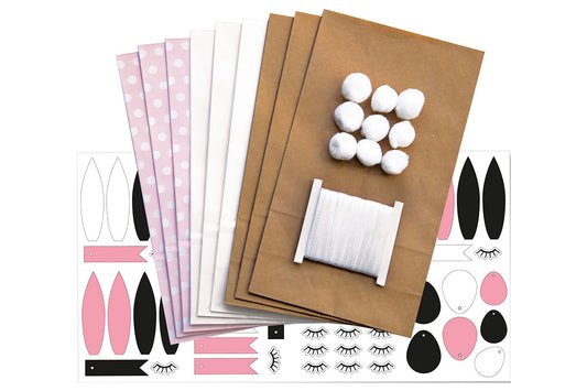 Papiertüten Set - Häschen